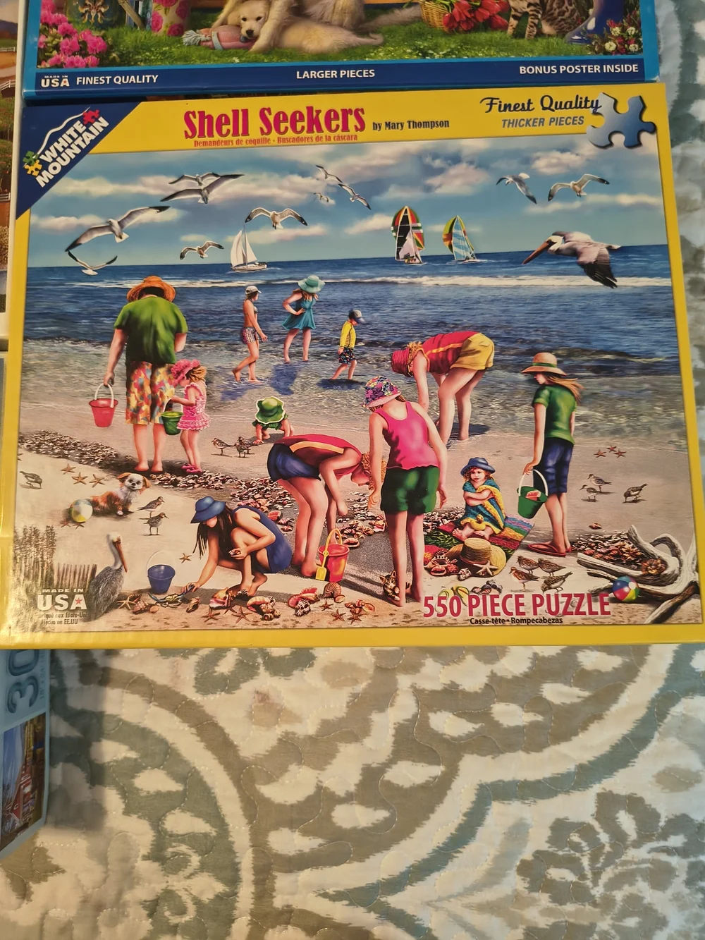 3 - 300, 1-500, 1-550 Large Piece Puzzle - Multi-Image Assortment